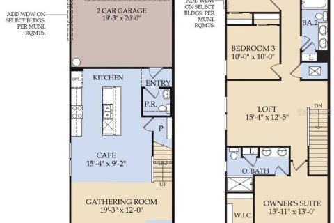 Touwnhouse à vendre à Orlando, Floride: 3 chambres, 164.44 m2 № 2381167 - photo 2
