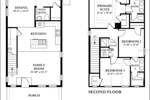 House in Tampa, Florida 3 bedrooms, 150.5 sq.m. № 2214834 - photo 2