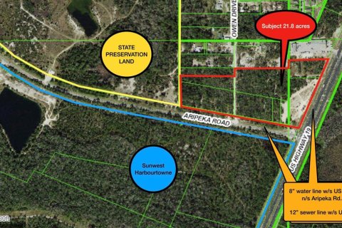 Terreno en venta en Hudson, Florida № 1778610 - foto 4