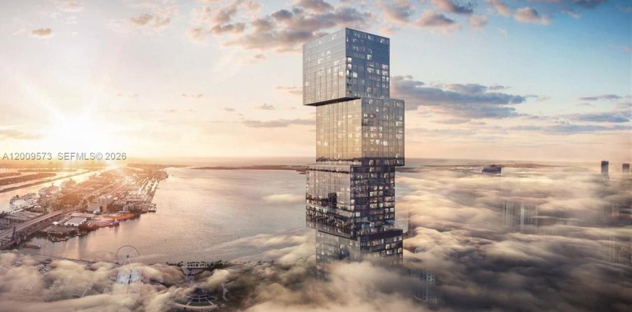 Condominio en Miami, Florida, 4 dormitorios  № 2179761