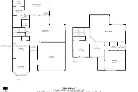 Villa ou maison à louer à Hollywood, Floride: 3 chambres, 192.21 m2 № 1991411 - photo 17