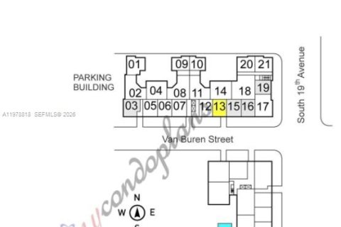 Appartement à louer à Hollywood, Floride: 1 chambre, 68.38 m2 № 2044548 - photo 11