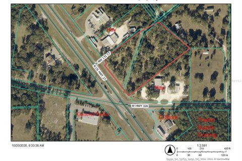 Terreno en Ocala, Florida № 2425492