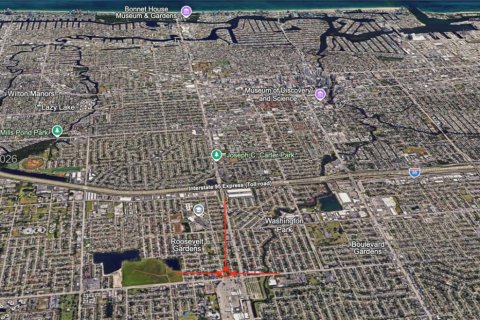 Terreno en venta en Fort Lauderdale, Florida № 2077769 - foto 5