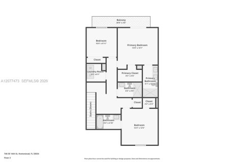 Adosado en venta en Homestead, Florida, 3 dormitorios, 157.38 m2 № 2320013 - foto 29