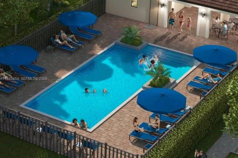 Снять в аренду таунхаус в Пемброк-Пайнс, Флорида 3 спальни, № 1999962 - фото 22