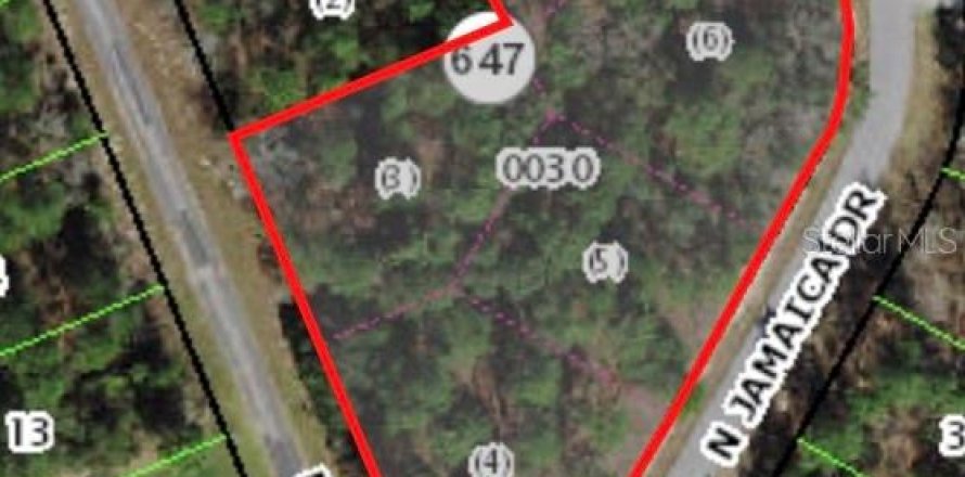 Land in Citrus Springs, Florida № 644991