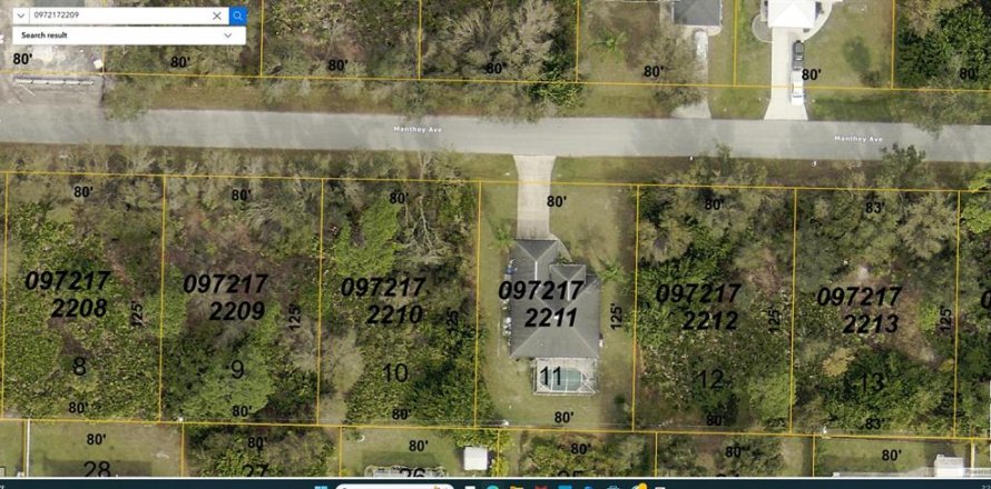 Land in North Port, Florida № 2158749