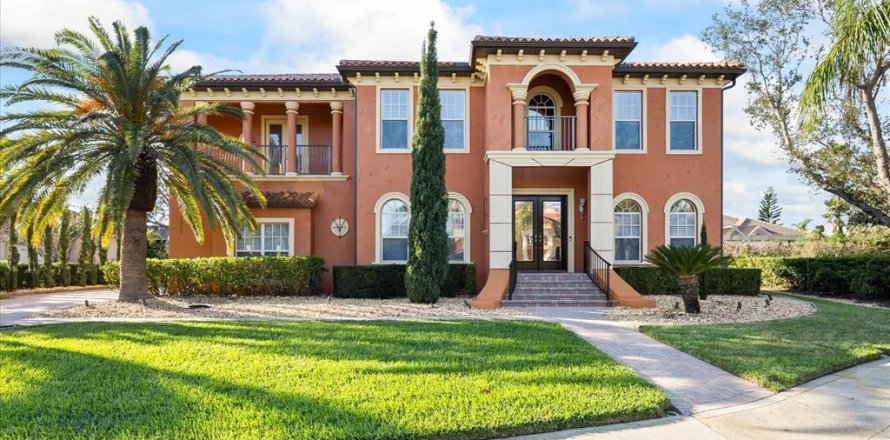 House in Apollo Beach, Florida 5 bedrooms, 406.08 sq.m. № 1720221