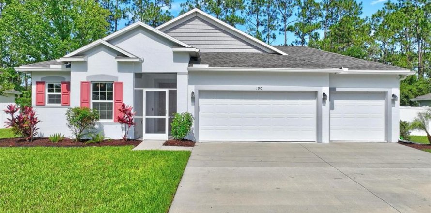 House in Palm Coast, Florida 3 bedrooms, 171.96 sq.m. № 1838518