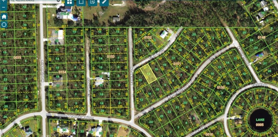 Land in Punta Gorda, Florida № 2159460
