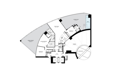 Apartment in BENTLEY RESIDENCES  3 bedrooms, 529 sq.m. № 386456