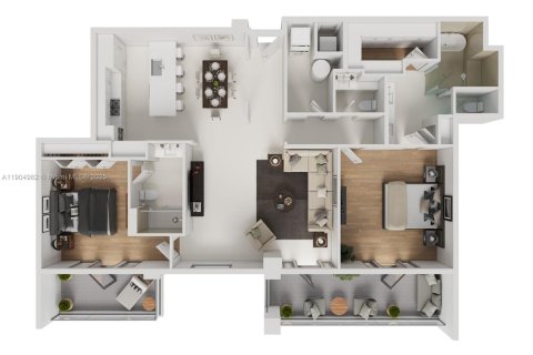 Apartment in Coral Gables, Florida 2 bedrooms, 148.18 sq.m. № 1955900 - photo 23