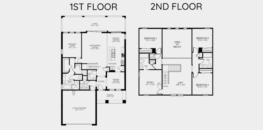 Townhouse in CASSIA AT SKYE RANCH in Sarasota, Florida 4 bedrooms, 242 sq.m. № 195432
