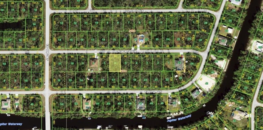 Land in Port Charlotte, Florida № 2158677