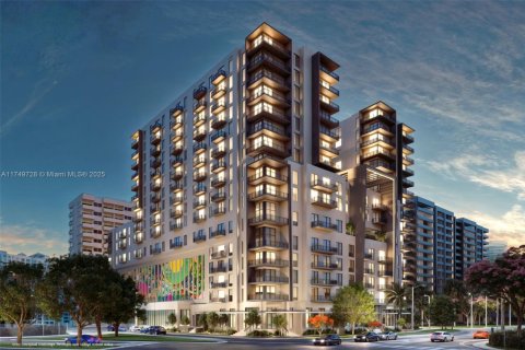 Condominio en venta en Miami, Florida, 1 dormitorio, 59.46 m2 № 1980234 - foto 1