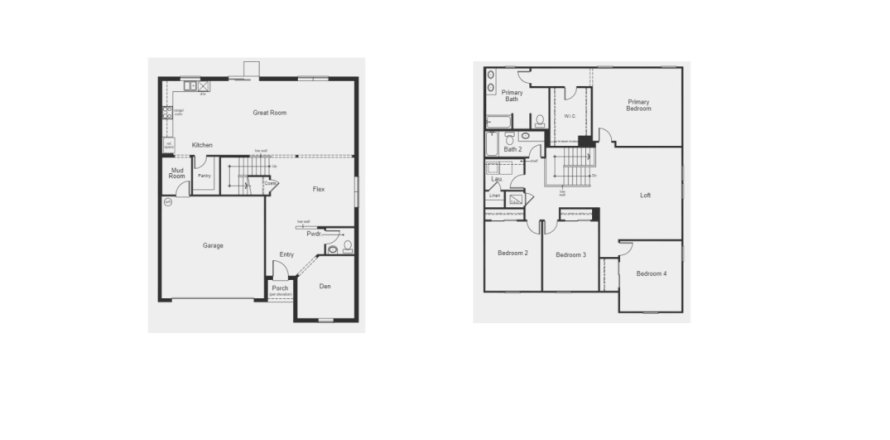 Casa en Sanctuary Ridge in the Tampa-St. Petersburg Area en Wesley Chapel, Florida 3 dormitorios, 280 m2 № 378951