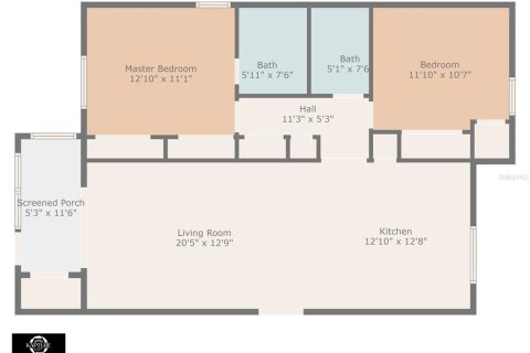 Copropriété à louer à Tampa, Floride: 2 chambres, 100.06 m2 № 1913536 - photo 3