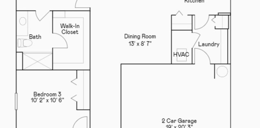 Villa ou maison à DeLand, Floride 3 chambres, 138.15 m2 № 1807365