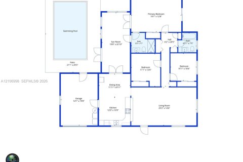 Villa ou maison à vendre à Sunrise, Floride: 3 chambres, 181.16 m2 № 2418292 - photo 29