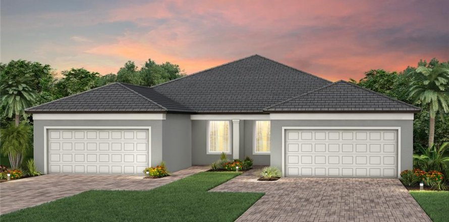 Duplex in Parrish, Florida 2 bedrooms, 146.69 sq.m. № 2207793