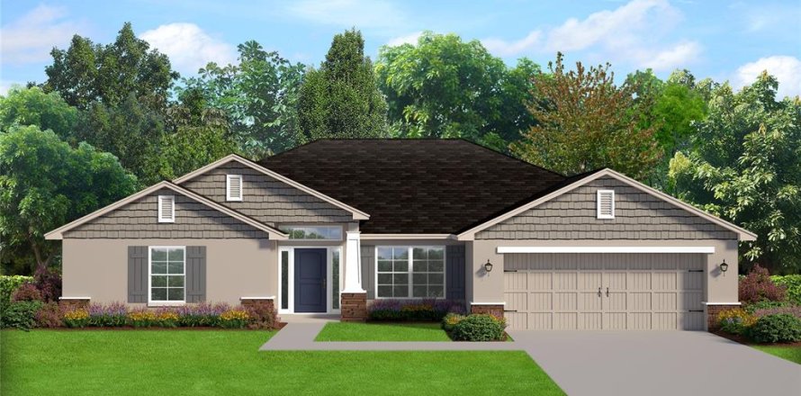 House in Citrus Springs, Florida 4 bedrooms, 196.67 sq.m. № 1589715
