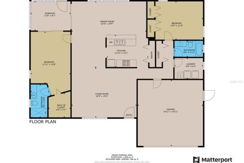 House in Weeki Wachee, Florida 2 bedrooms, 147.06 sq.m. № 1851245 - photo 27