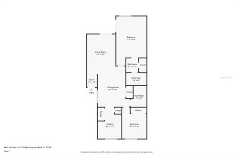 Condominio en venta en New Smyrna Beach, Florida, 2 dormitorios, 102.19 m2 № 1509657 - foto 18