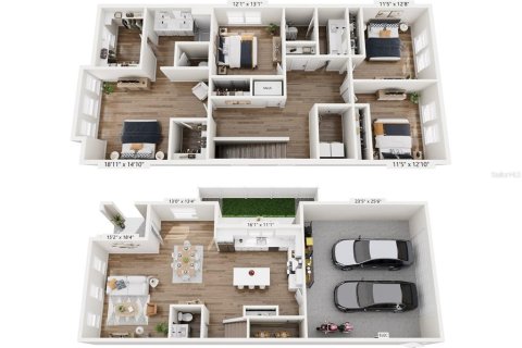 Villa ou maison à louer à Venice, Floride: 4 chambres, 207.17 m2 № 1656829 - photo 24