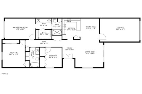 Casa en venta en Fort Pierce, Florida, 3 dormitorios, 137.5 m2 № 1208732 - foto 1