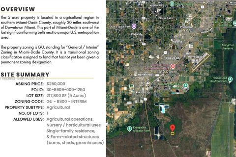 Propiedad comercial en venta en Homestead, Florida № 2054742 - foto 2