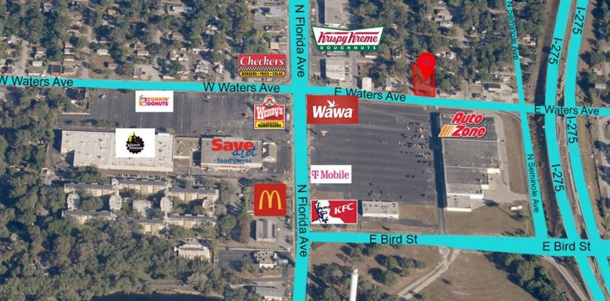 Land in Tampa, Florida № 213606