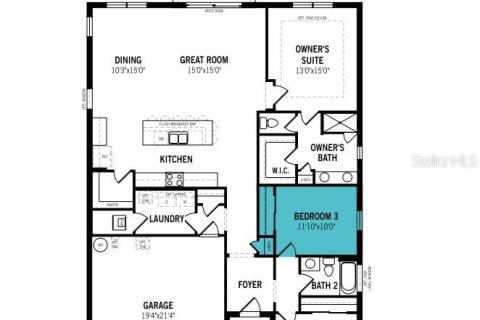 Casa en venta en Parrish, Florida, 3 dormitorios, 160.81 m2 № 2329471 - foto 3