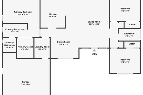 Casa en venta en Lecanto, Florida, 3 dormitorios, 135.08 m2 № 2214237 - foto 4