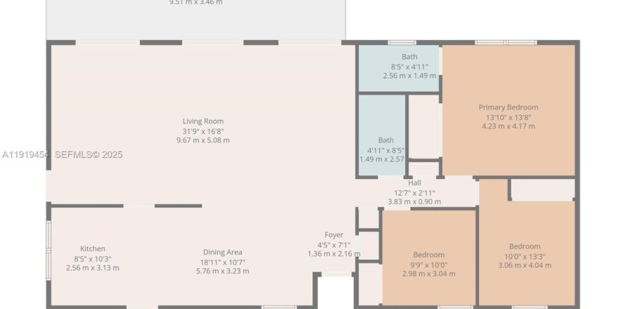 Villa ou maison à Miami, Floride 3 chambres, 190.64 m2 № 1983120