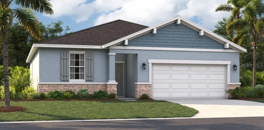 House in Leesburg, Florida 3 bedrooms, 147.62 sq.m. № 1871175
