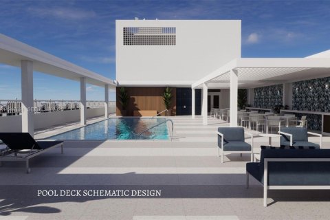 Снять в аренду кондоминиум в Корал-Гейблс, Флорида 41.81м2, № 2060854 - фото 12