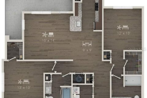 Appartement à louer à Sarasota, Floride: 2 chambres, 120.22 m2 № 2132560 - photo 2