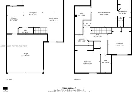 Townhouse in Sunrise, Florida 3 bedrooms, 143.63 sq.m. № 2076104 - photo 20