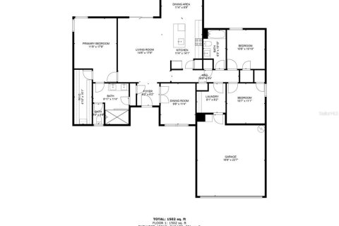 Villa ou maison à vendre à Dunnellon, Floride: 3 chambres, 153.1 m2 № 1574576 - photo 27