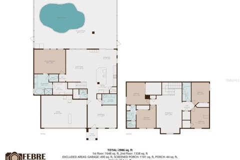House in Pinellas Park, Florida 5 bedrooms, 287.9 sq.m. № 2151768 - photo 2
