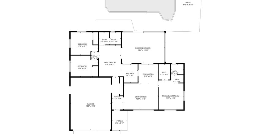 House in Sanford, Florida 3 bedrooms, 130.25 sq.m. № 1761372