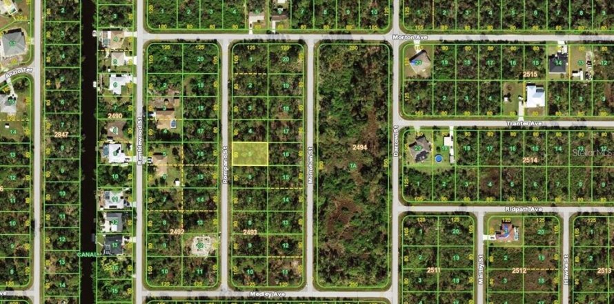 Land in Port Charlotte, Florida № 2165605
