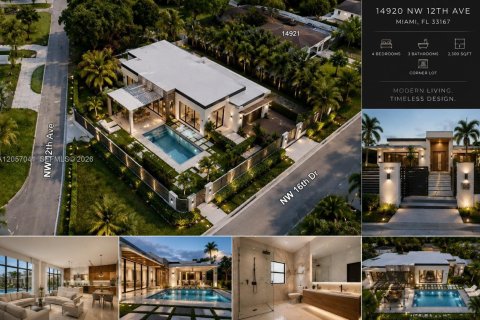 House in Miami, Florida 4 bedrooms, 179.3 sq.m. № 2168382 - photo 15
