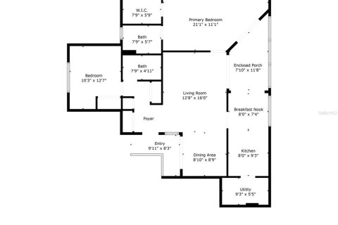 Condominio en venta en Weeki Wachee, Florida, 2 dormitorios, 106.09 m2 № 1915912 - foto 2