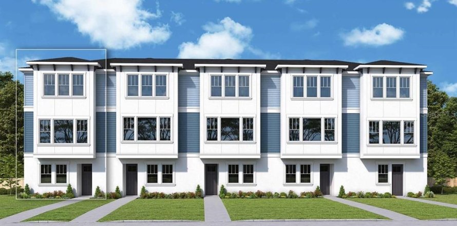 Townhouse in Tampa, Florida 2 bedrooms, 182.27 sq.m. № 1776886