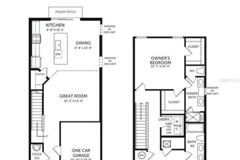 Townhouse in Melbourne, Florida 3 bedrooms, 155.52 sq.m. № 2110012 - photo 15
