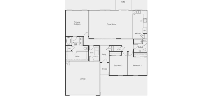 House in Sabal Estates in Saint Augustine, Florida 3 bedrooms, 140 sq.m. № 442540