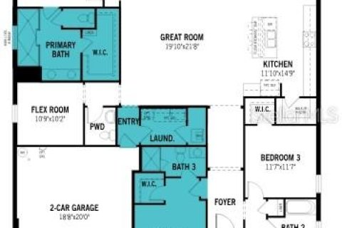 House in Groveland, Florida 4 bedrooms, 226.87 sq.m. № 2200537 - photo 2