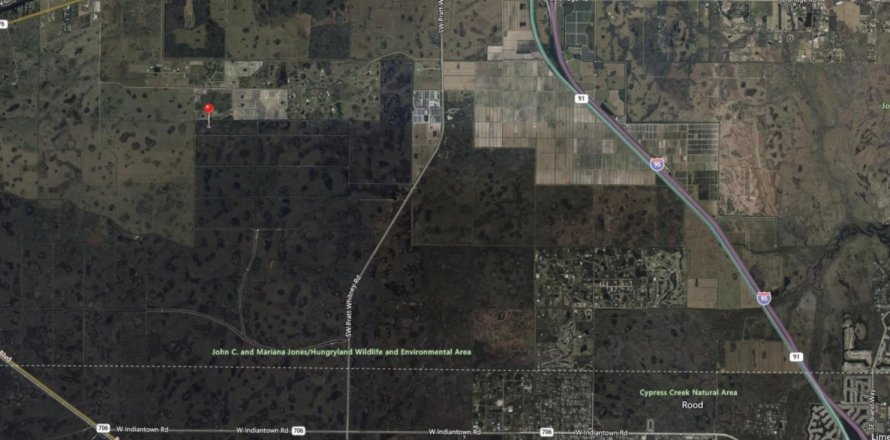 Terreno en Indiantown, Florida № 876758
